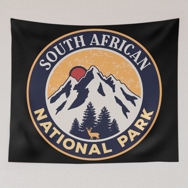 Item preview, South African National Park-Vintage designed and sold by graphic-map.