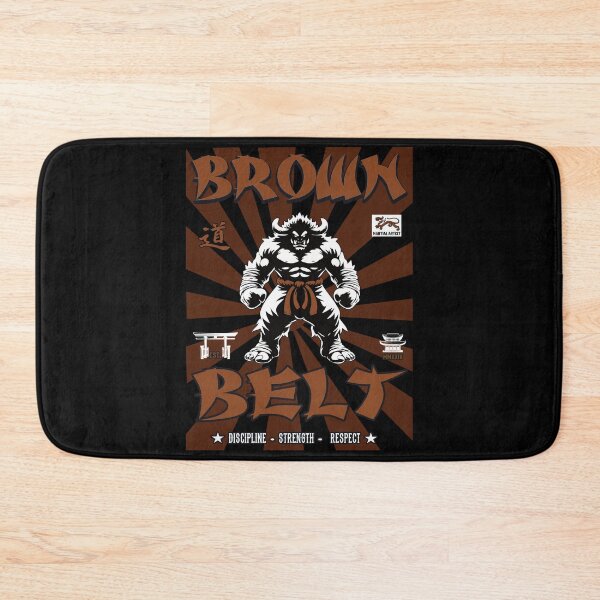 Item preview, Brown Belt - Advanced level in martial arts designed and sold by RetroMaritalArt.
