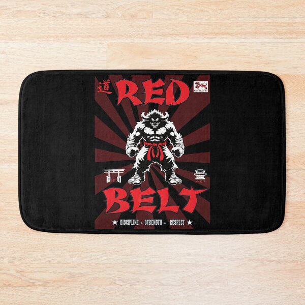 Item preview, Red Belt - Mastery in Martial Arts designed and sold by RetroMaritalArt.