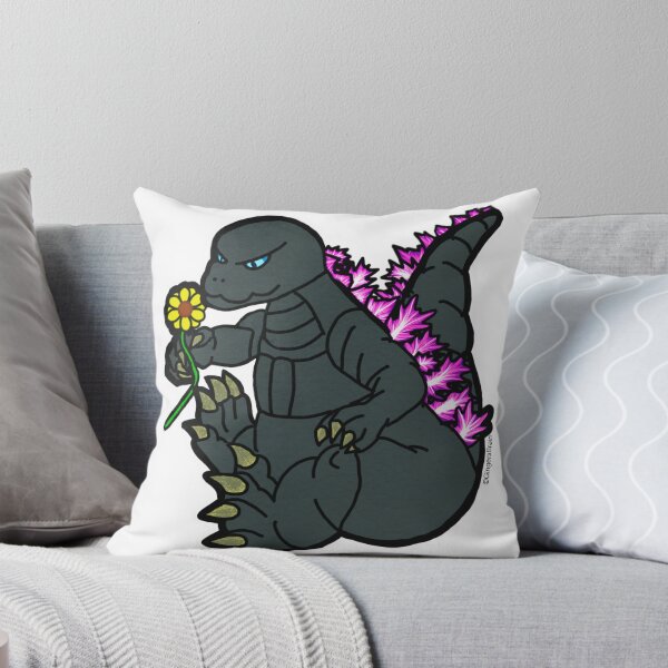 Item preview, Godzilla stopping to smell the flowers designed and sold by Gingers-Brain.
