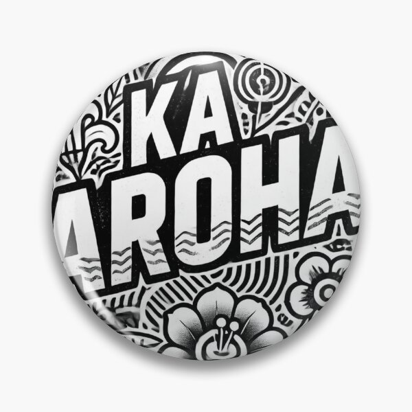 Item preview, Ka Aroha (Black and White) designed and sold by Customisedartnz.