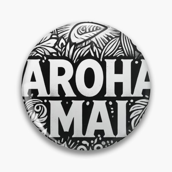 Item preview, Aroha Mai (Black and White) designed and sold by Customisedartnz.