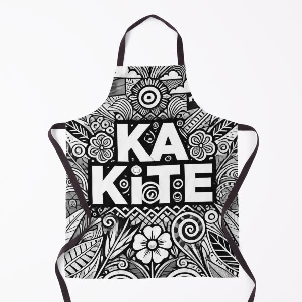 Aperçu de l'œuvre Ka Kite (noir et blanc) créée et vendue par Customisedartnz.