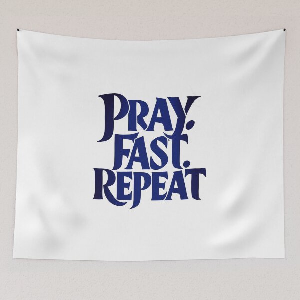 Item preview, Pray, Fast, Repeat designed and sold by Gentle40Winks.