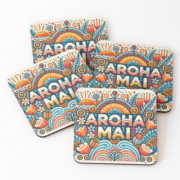 Item preview, Aroha Mai (Color) designed and sold by Customisedartnz.