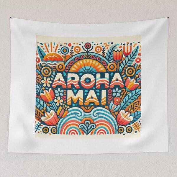 Item preview, Aroha Mai (Color) designed and sold by Customisedartnz.