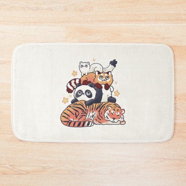 Item preview, Tiger panda red panda and ferret stack  designed and sold by Artofmayara.