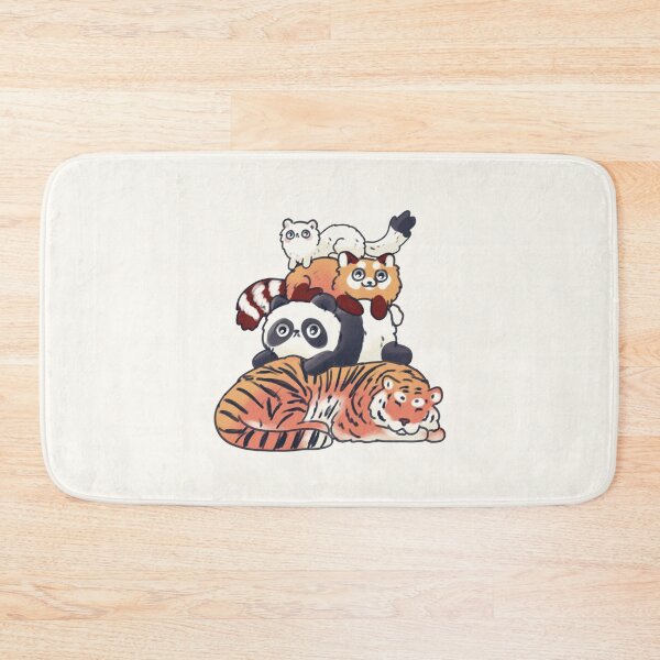 Item preview, Tiger panda red panda and ferret stack  designed and sold by Artofmayara.