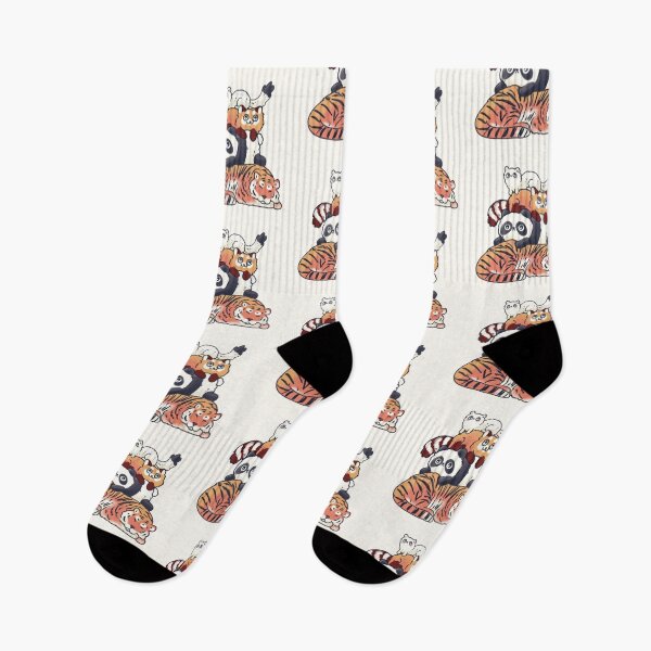 Item preview, Tiger panda red panda and ferret stack  designed and sold by Artofmayara.