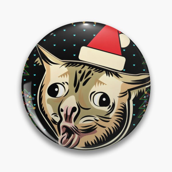 Item preview, 416 Coughing Cat Meme Ugly Christmas Sweater	 designed and sold by RobertaFGoni.