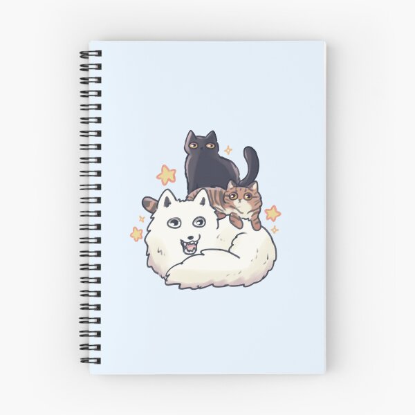 Item preview, Arctic Fox and cats stack  designed and sold by Artofmayara.