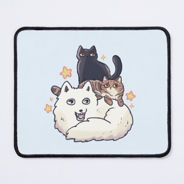 Item preview, Arctic Fox and cats stack  designed and sold by Artofmayara.