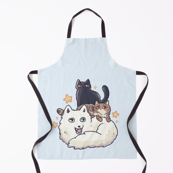Item preview, Arctic Fox and cats stack designed and sold by Artofmayara.