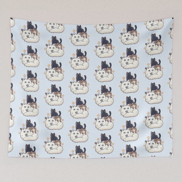 Item preview, Arctic Fox and cats stack  designed and sold by Artofmayara.