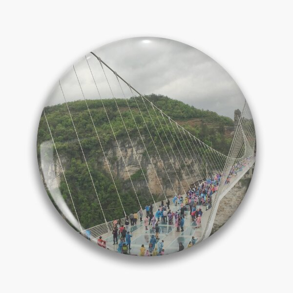 Item preview, The Glass Bridge at Zhangjiajie designed and sold by Michael Matthews.