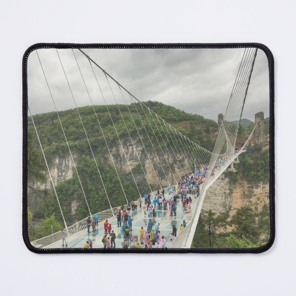 Item preview, The Glass Bridge at Zhangjiajie designed and sold by Michael Matthews.