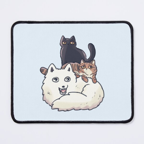 Item preview, Arctic Fox and cats stack  designed and sold by Artofmayara.