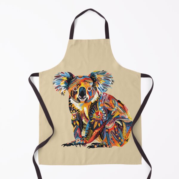Item preview, Koala in colorful Indigenous Australian Art Style designed and sold by graknowles.