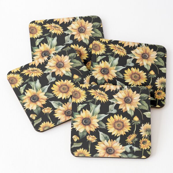 Item preview, Floral pattern.Yellow sunflowers designed and sold by MagelliShop.