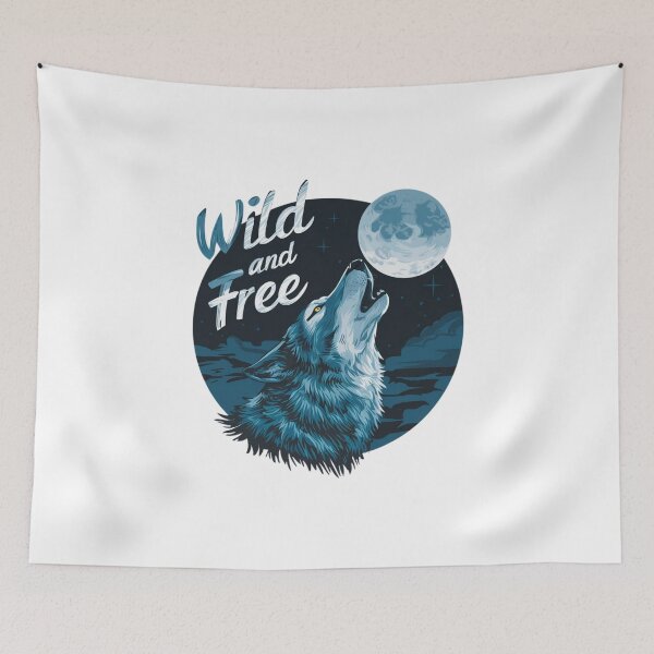 Item preview, Wild and Free: Dignified Wolf Art designed and sold by deluxedigital1.