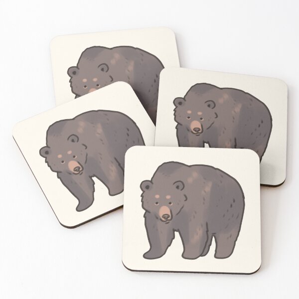 Item preview, Cute grizzly bear  designed and sold by Artofmayara.