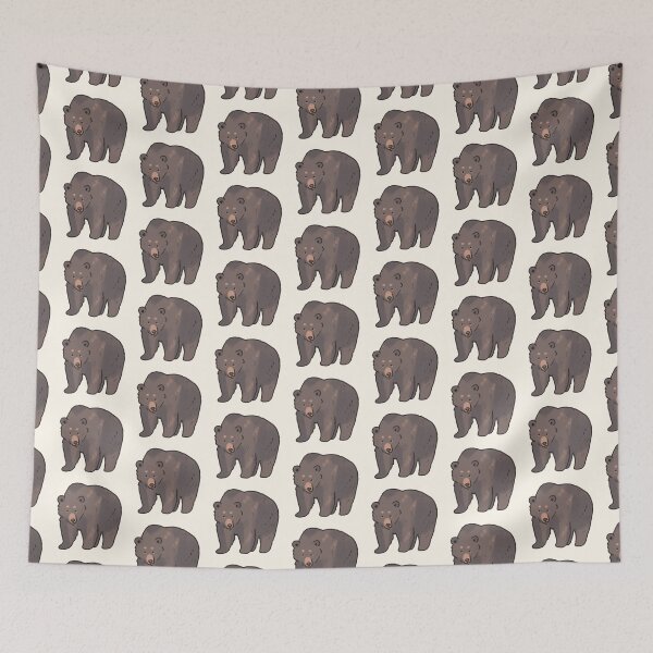 Item preview, Cute grizzly bear  designed and sold by Artofmayara.