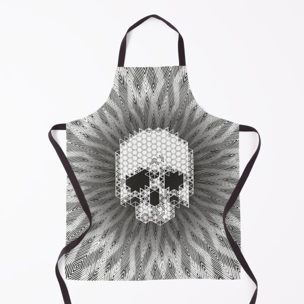 Item preview, kumiko skull optical cross designed and sold by silvercordchop.