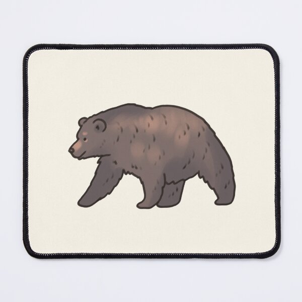 Item preview, Cartoon grizzly bear  designed and sold by Artofmayara.