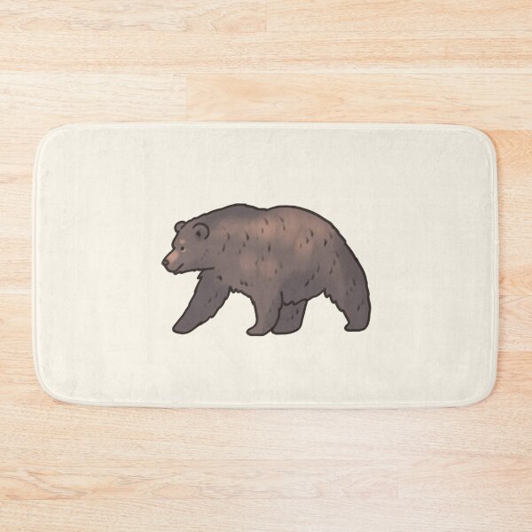 Item preview, Cartoon grizzly bear  designed and sold by Artofmayara.