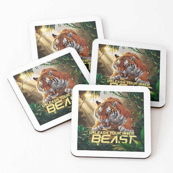 Item preview, Unleash Your Inner Beast: Fierce Tiger Art designed and sold by deluxedigital1.