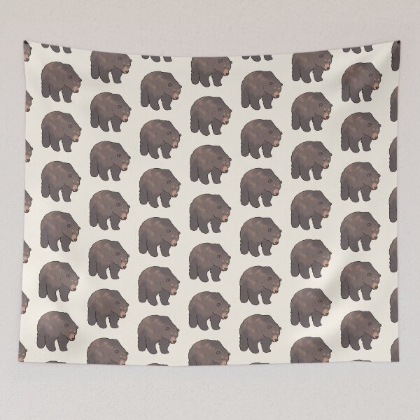 Item preview, Cartoon grizzly bear  designed and sold by Artofmayara.