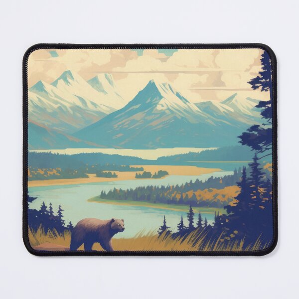 Item preview, Katmai National Park designed and sold by WanderlustArtsy.