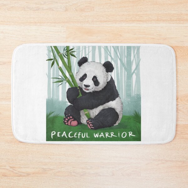 Item preview, Peaceful Warrior: Gentle Panda Art designed and sold by deluxedigital1.