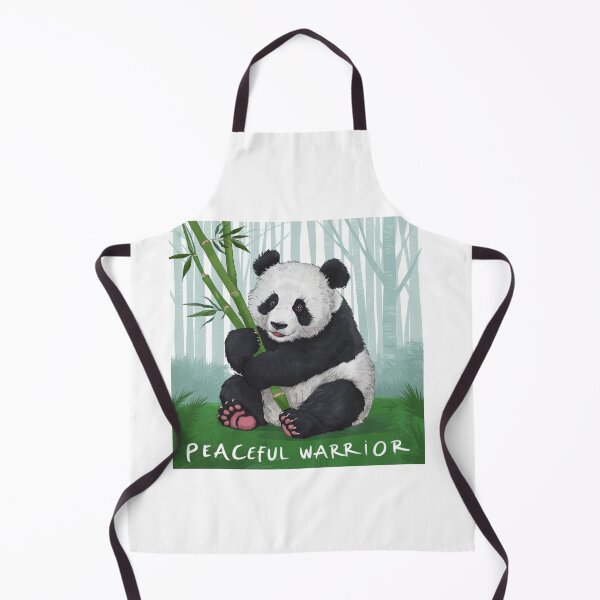 Item preview, Peaceful Warrior: Gentle Panda Art designed and sold by deluxedigital1.