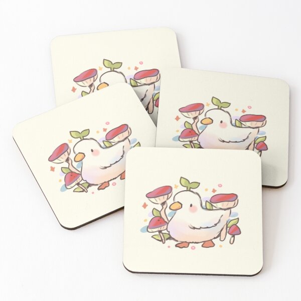 Item preview, Duck and mushrooms  designed and sold by Artofmayara.