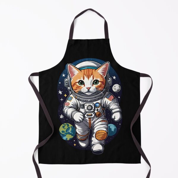 Item preview, Catstronaut (#03) cat astronaut in space [Create a set!] designed and sold by SolidEarthArt.