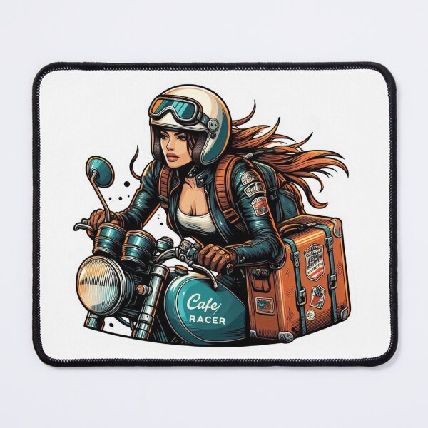 Item preview, Motorcycle Biker Girl : Automotive Merchandise - designed and sold by InfmsCorp.