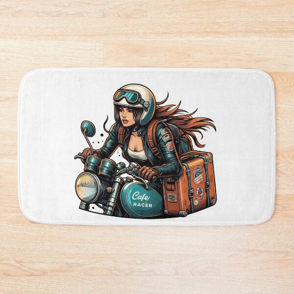 Item preview, Motorcycle Biker Girl : Automotive Merchandise -  designed and sold by InfmsCorp.