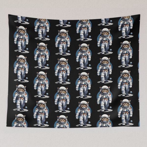 Item preview, Catstronaut (#04) cat astronaut in space [Create a set!] designed and sold by SolidEarthArt.