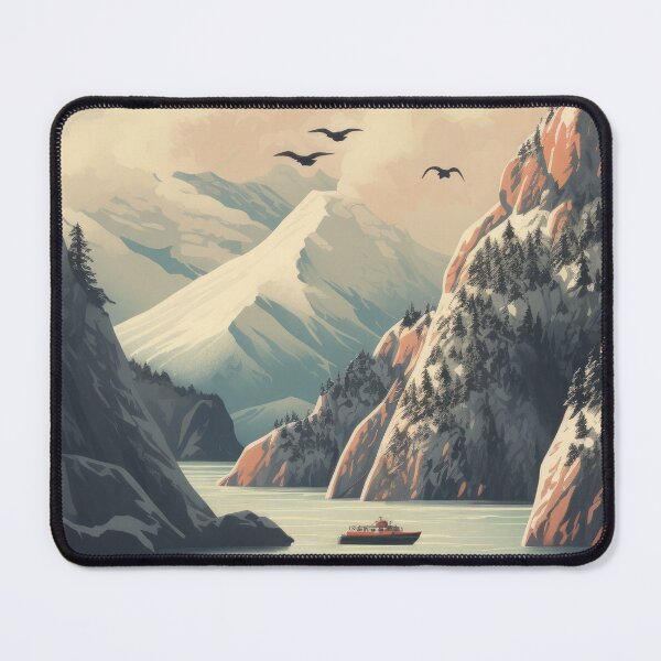 Item preview, Kenai Fjords National Park designed and sold by WanderlustArtsy.