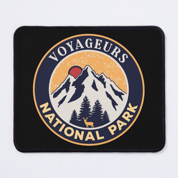 Item preview, Voyageurs National Park-Vintage designed and sold by graphic-map.