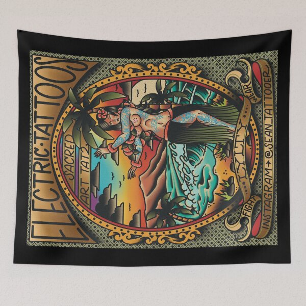 Item preview, Hawaii tattoo expo banner designed and sold by Aloha-Life-808.