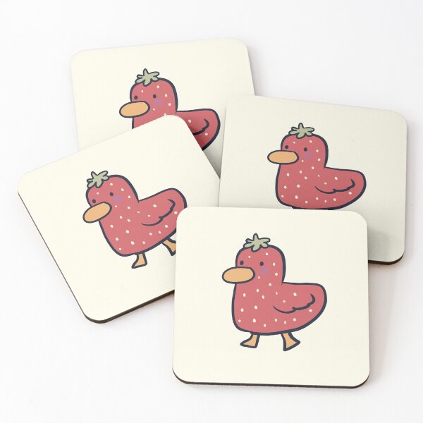 Item preview, Strawberry duck  designed and sold by Artofmayara.