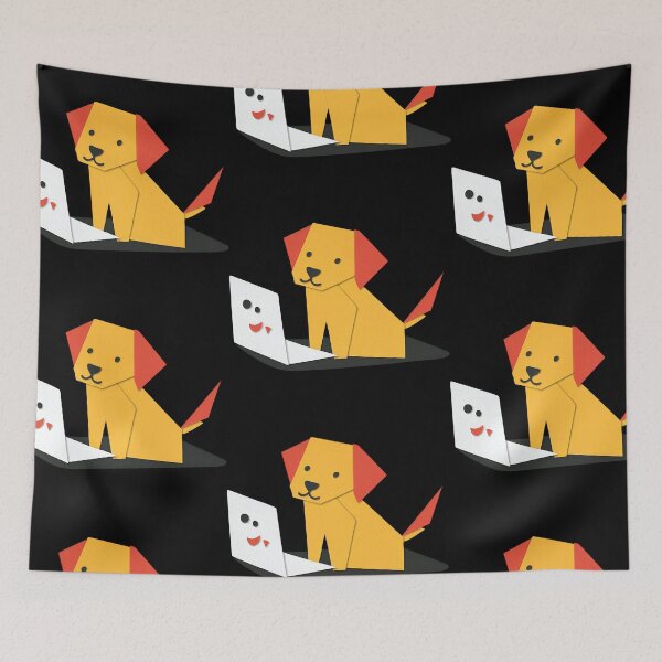 Item preview, Dog with a Laptop designed and sold by JacobsParadise.