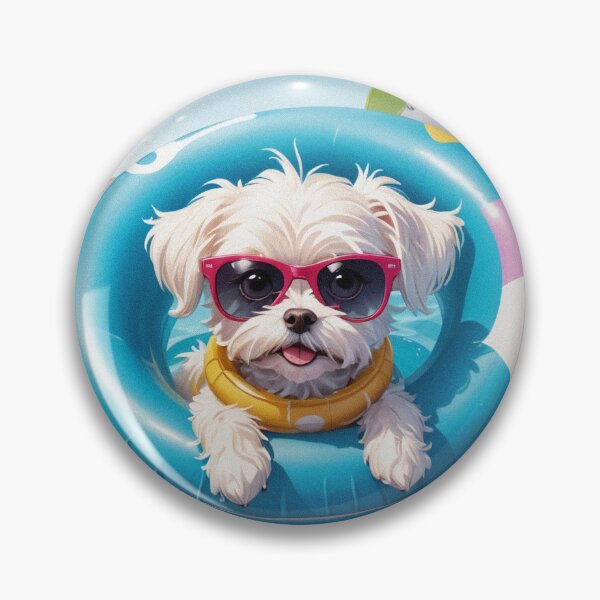 Artikelvorschau, Sei heute glücklich Schwimmer Hund entworfen und verkauft von Moreas.