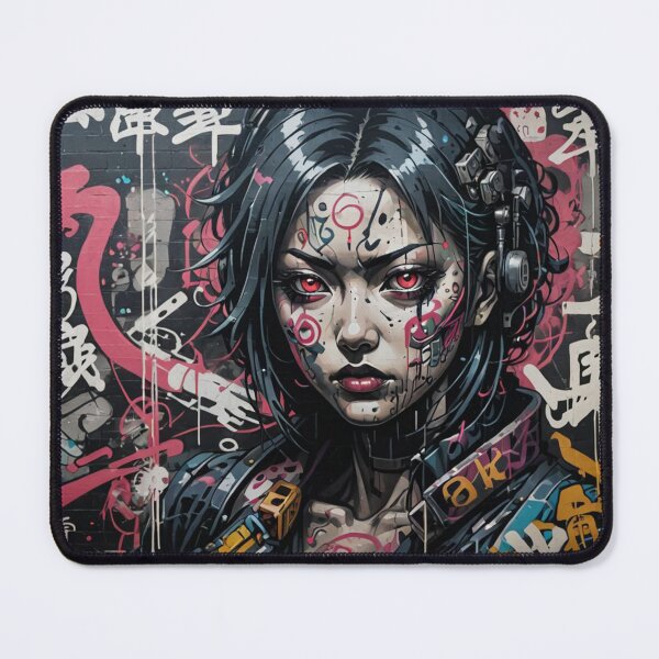 Item preview, Dystopian Cyberpunk Graffiti, Japanese Street Art designed and sold by Burn-Ego.