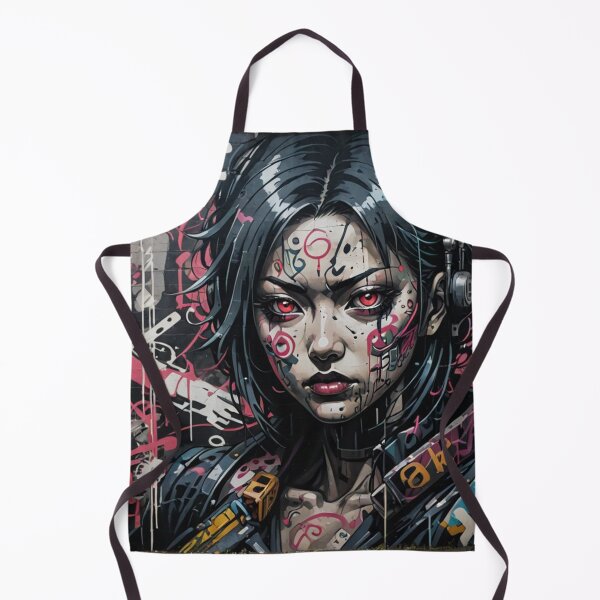 Item preview, Dystopian Cyberpunk Graffiti, Japanese Street Art designed and sold by Burn-Ego.