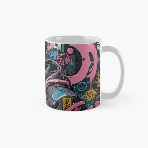 Item preview, Cyberpunk Witch Graffiti, Japanese Street Art, Dystopian designed and sold by Burn-Ego.