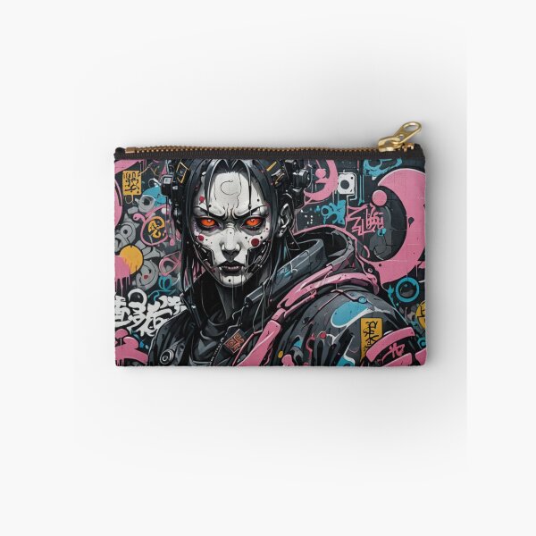 Item preview, Cyberpunk Witch Graffiti, Japanese Street Art, Dystopian designed and sold by Burn-Ego.