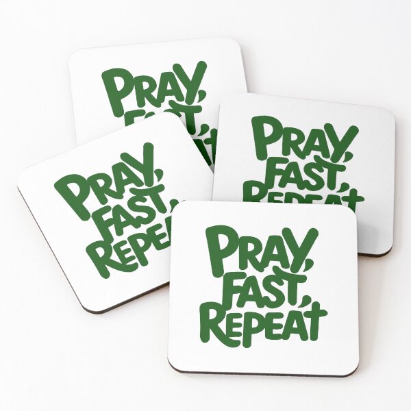 Item preview, Pray, Fast, Repeat designed and sold by Gentle40Winks.